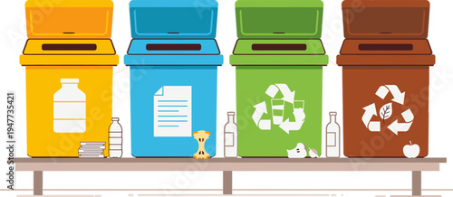 Sustainability Report Illustration