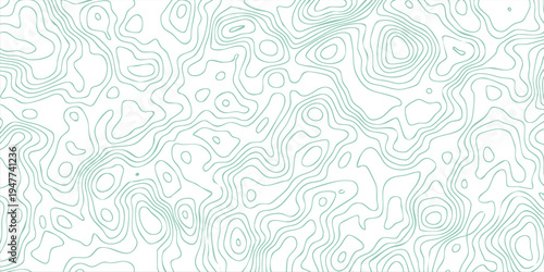 Creative  White wave paper curved reliefs background, topographic contours map background, Topography map background Topographic map pattern. creative background