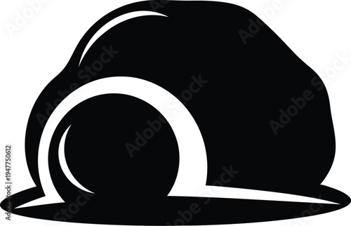 Empty tomb with the stone rolled away, resurrection of Jesus Christ in Christian theology. Nativity He risen hope and spiritual renewal, Easter holiday.