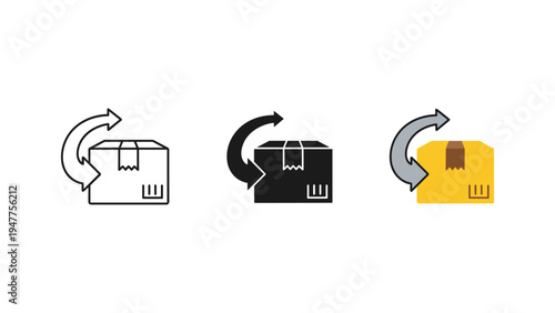 Three retro desktop computers with loading progress bars vector illustration flat design
