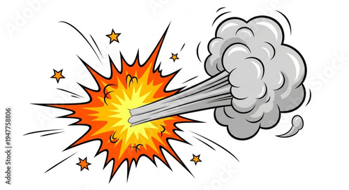 Rocket Launch Explosion Fire.