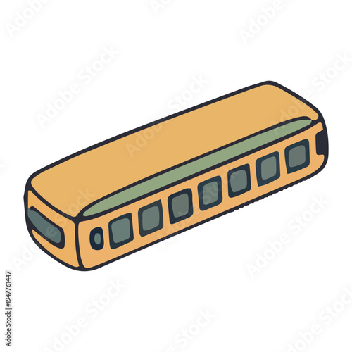 Harmonica Illustration