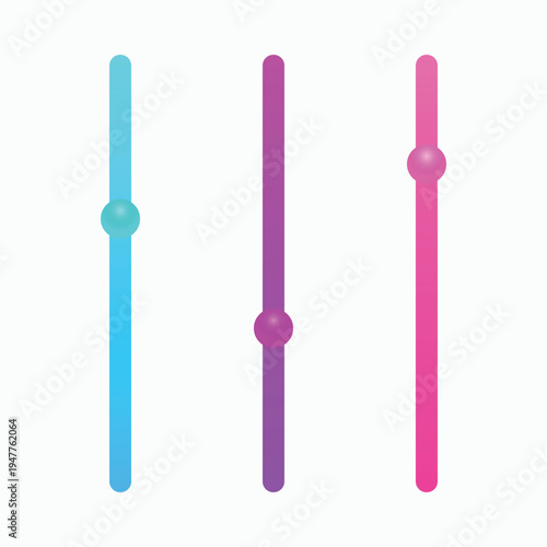 Three colorful silicone wristbands with beads on a white background