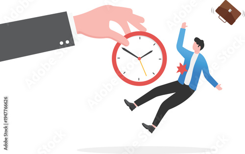 Corporate Hand Hitting Professional with Time Limit