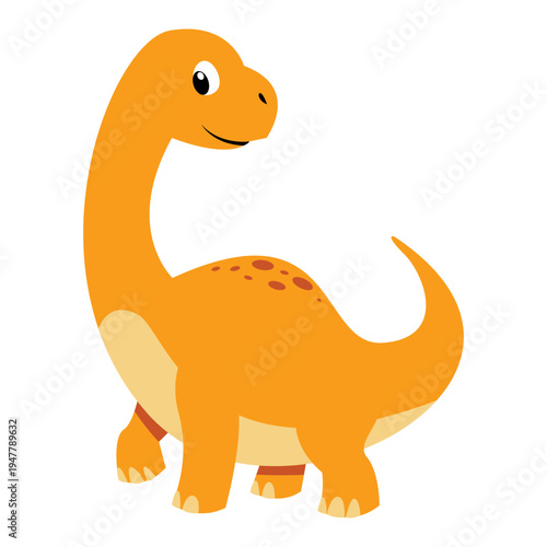 Cute Dinosaur Illustration