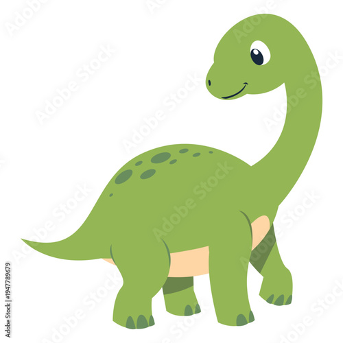 Cute Dinosaur Illustration