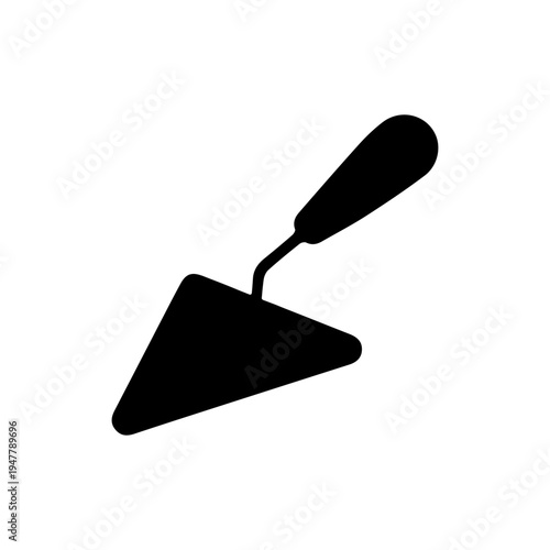 Masonry Trowel Icon for Construction Work.