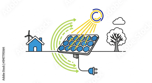 Solar Panel Renewable Energy Source.