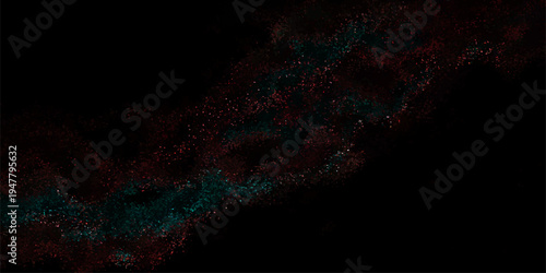 Vector Abstract cosmic nebula colorful ethereal landscape mysterious space deep universe background vibrant stardust clusters and celestial canvas boundless wonders.