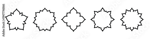 Islamic Geometric Pattern for Cultural and Religious Design