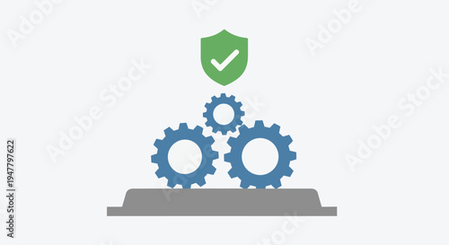 Gears Mechanism with Shield Protection System.