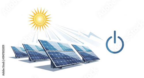 Solar Panels Renewable Energy Source.