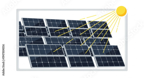 Solar Panels Renewable Energy Source.