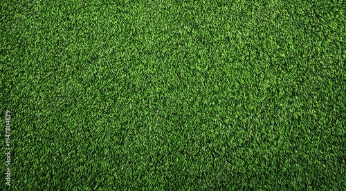 Vibrant Green Artificial Grass Texture Background.