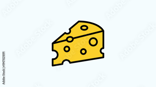 Cheese wedge icon