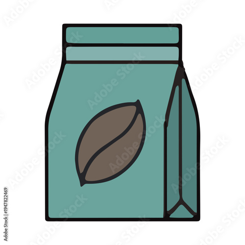 Coffee Bean Bag Icon
