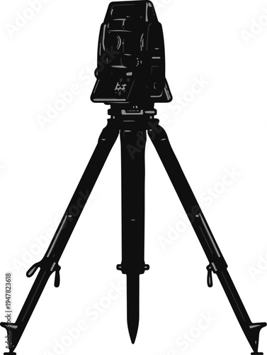 Scientific instrument for measurement on a three-legged stand