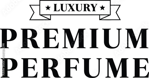 Luxury Premium Perfume Branding Label