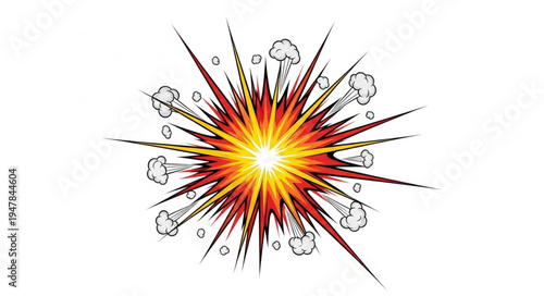 Vibrant Explosion of Colorful Energy.