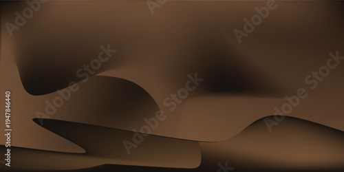 Autumn background,Brown Wall Studio Room and Light,Shadow on Podium Stage for Product,Dark Brown Backdrop scene banner with sunlight on floor texture Fall Season,Interior Kitchen with blur gradient