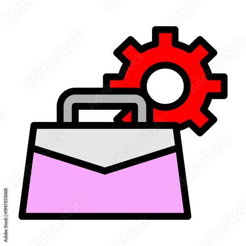 Business Requirements Vector Filled Icon Design