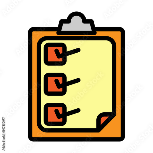 Functional Specification Vector Filled Icon Design