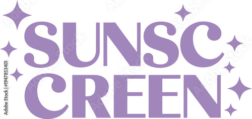 Sunscreen Product Branding Vector Logo