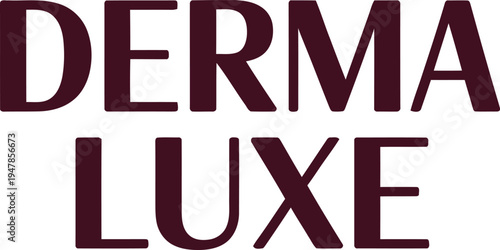 Derma Luxe Premium Skincare Logo