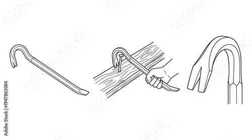Crowbar Line Art Set Tools and Usage