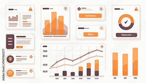 A clean, minimalist illustration showcasing different digital card designs. Perfect for UI/UX concepts, website mockups, or app development marketing.