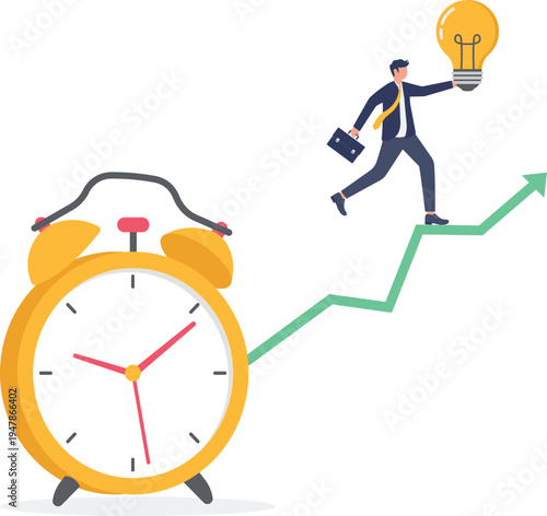 Climbing Towards New Creative Ideas and Innovation While Managing Business Time Efficiently