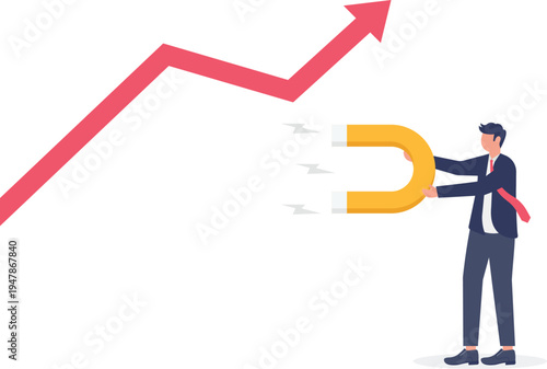 Marketing Expert Using a Giant Magnet to Attract High Financial Growth and Profits