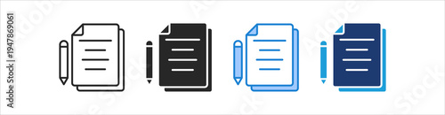 Administration Icon Set Multiple Style Vector Collection