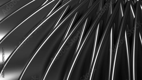 Black striped pattern backg...