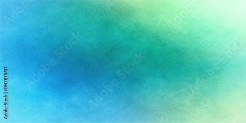 Abstract harmonious interplay of blue and green hues, creating a visually soothing and refreshing atmosphere, evoking a sense of tranquility. 