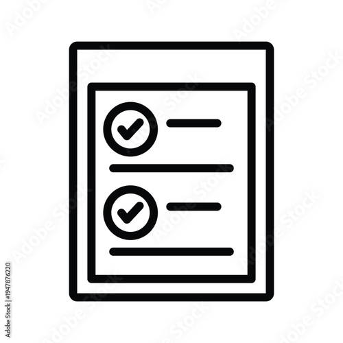 Job examination Icon