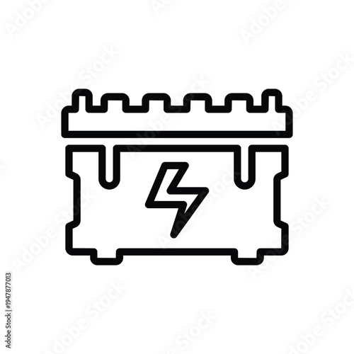 Inverter battery Icon