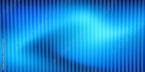 Abstract dynamic blue hues and linear elements blend to evoke the serene depths of the ocean. The gradient shades and vertical lines create a sense of movement.