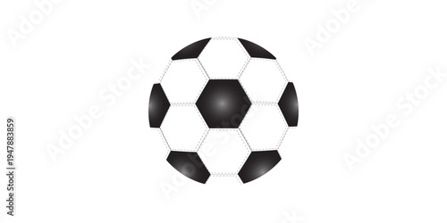 Set of soccer ball icons. Football symbol. Soccer Ball Set in Black Design.