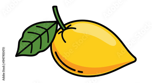 Fresh Yellow Lemon Fruit Closeup.