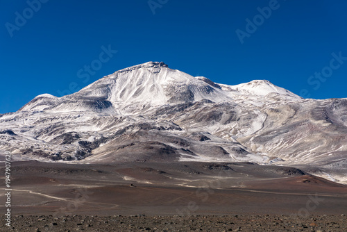 Vulkan Ojos del Salado 6.893m (Chile) - höchster Vulkan der Erde