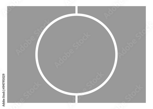 Empty geometric photo collage grid rectangle template shape. Modern tiles pattern mosaic for portfolio presentation. Background and photo album for wall mood board.