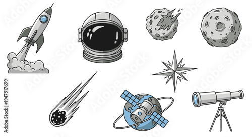 Space Exploration and Astronomy Equipment 1.