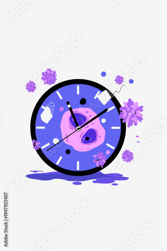 DNA Epigenetic Clock and Biological Data Biomarkers in Minimalist Vector