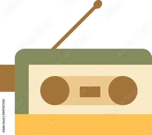 retro radio icon
