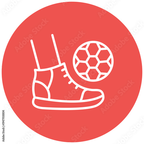 Soccer Free Kick Icon