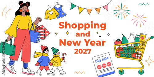 Shopping and New Year 2027 Big Sale – Festive Discounts on Fashion, Gifts, Winter Essentials, and Family Shopping for the Holiday Season