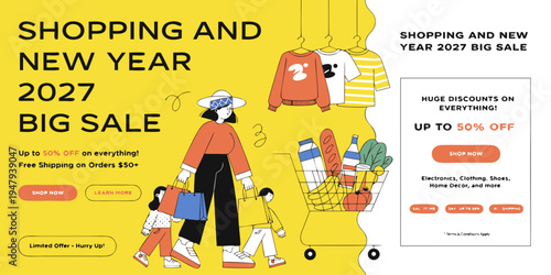 Shopping and New Year 2027 Big Sale – Up to 50% Off Everything with Free Shipping, Limited‑Time Deals, and Major Discounts on Electronics, Clothing, Shoes, Books, and Gadgets
