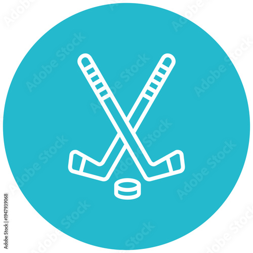 Ice Hockey Icon