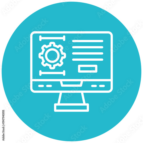 Cad Engineering Icon